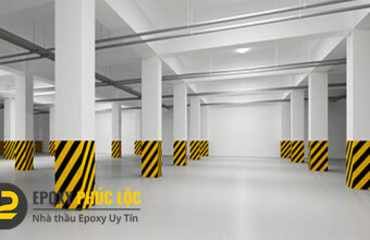 Sơn epoxy tầng hầm nhà xưởng