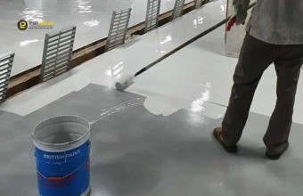 Sơn epoxy hệ lăn