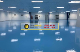 Sơn sàn Epoxy nhà xưởng An Giang