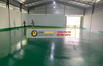 Sơn sàn nhà xưởng Quảng Ninh